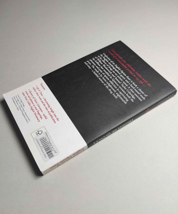 کتاب Confessions of an English Opium Eater