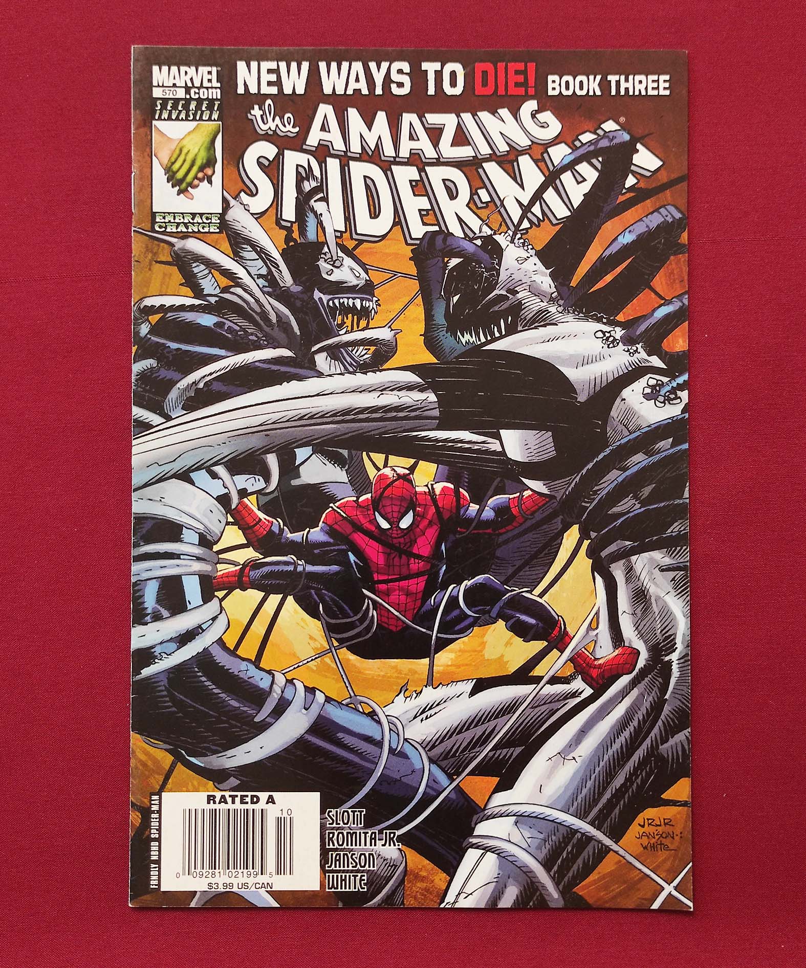 خرید کمیک اورجینال مردعنکبوتی The Amazing Spider-Man #570