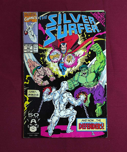 خرید کمیک اورجینال سیلور سرفر Silver Surfer #5۸
