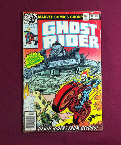 خرید کمیک اورجینال روح سوار Ghost Rider #۳۳