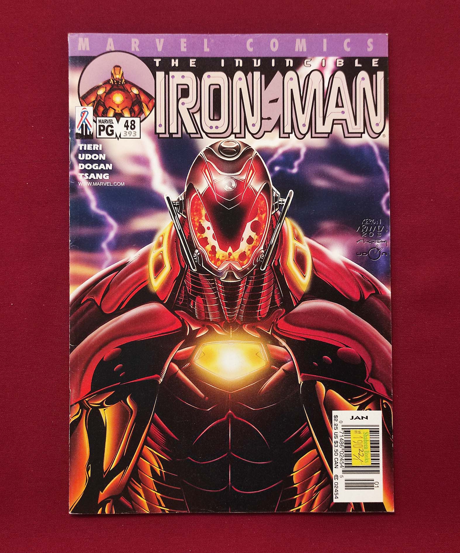 خرید کمیک اورجینال آیرون من The Invincible Iron Man #48
