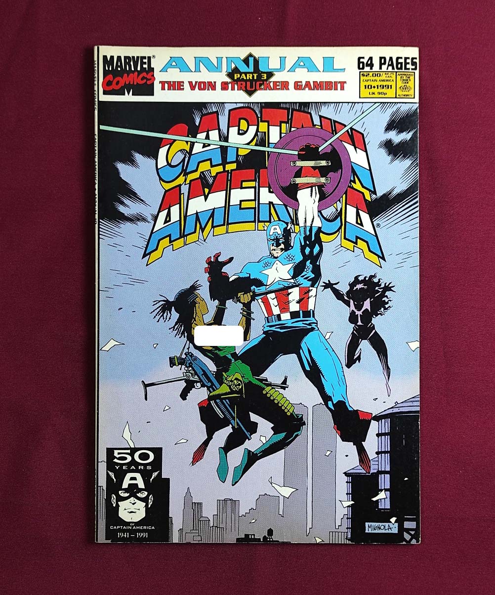خرید کمیک اورجینالCaptain America Annual #10