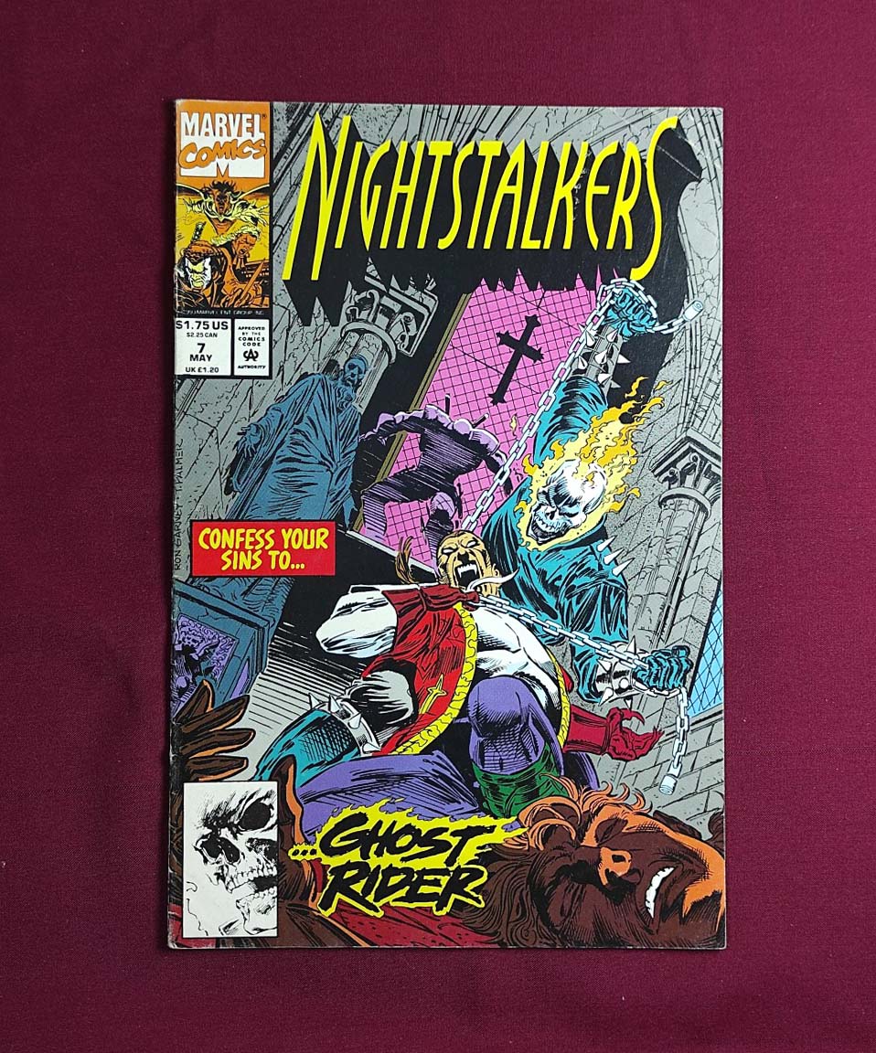 خرید کمیک اورجینال روح سوار Nightstalkers #7