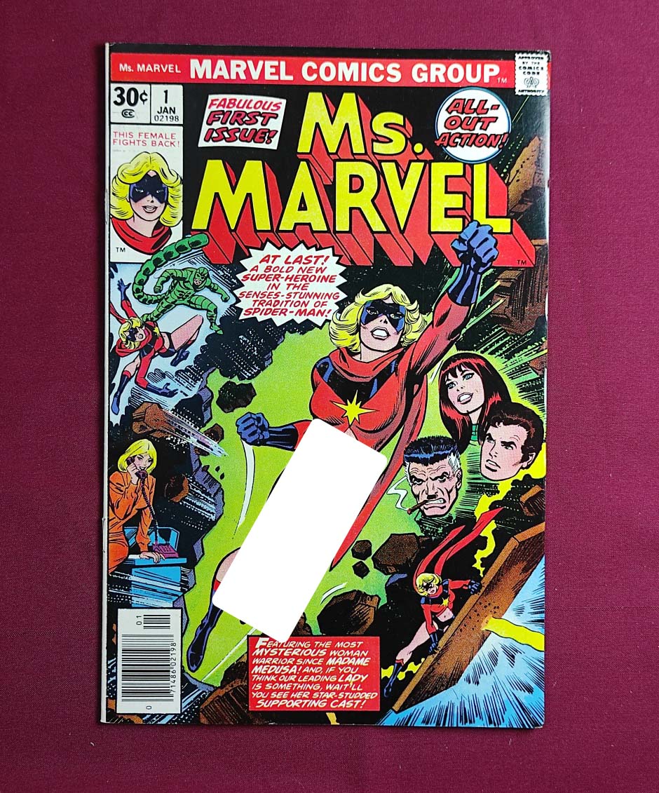 خرید کمیک اورجینال خانم مارول Ms. Marvel #1