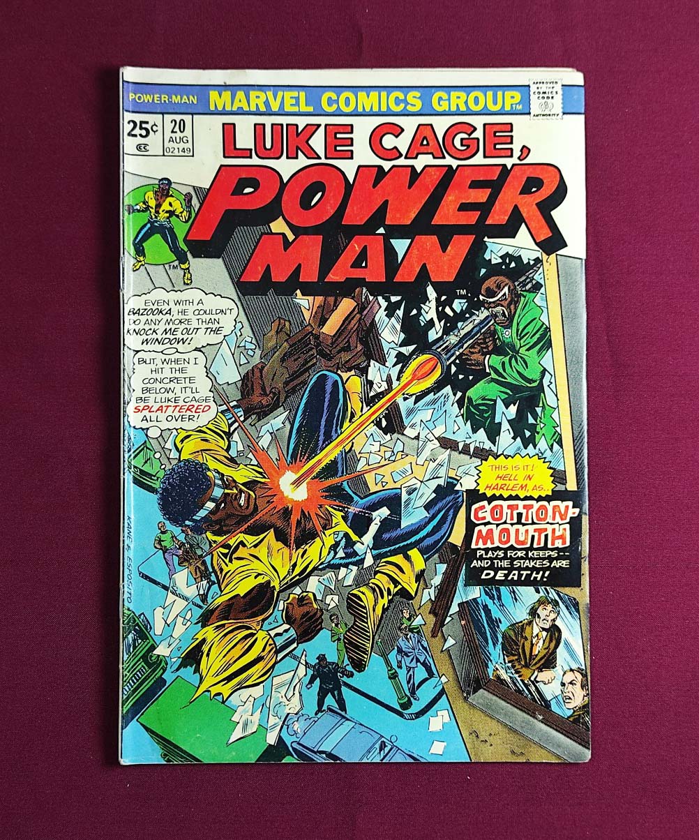 کمیک لوک کیج Luke Cage: Power Man #۲۰