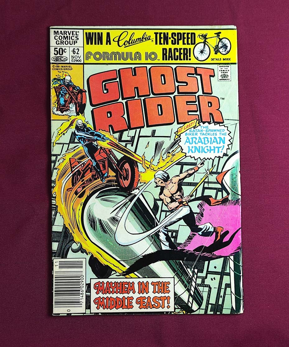 خرید کمیک اورجینال Ghost Rider #62