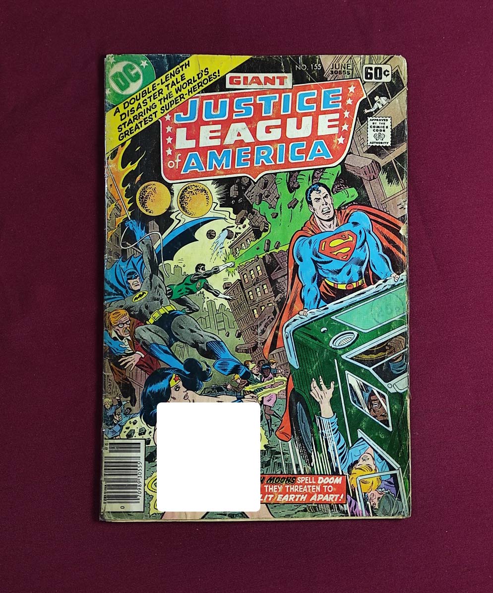 کمیک اورجینال لیگ عدالت Justice League of America #155