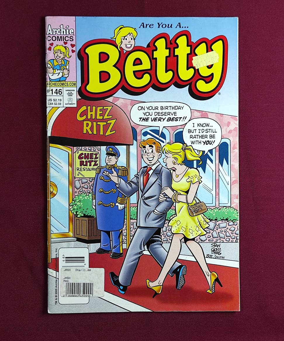 خرید کمیک اورجینال آرچی و بتی Betty #14۶
