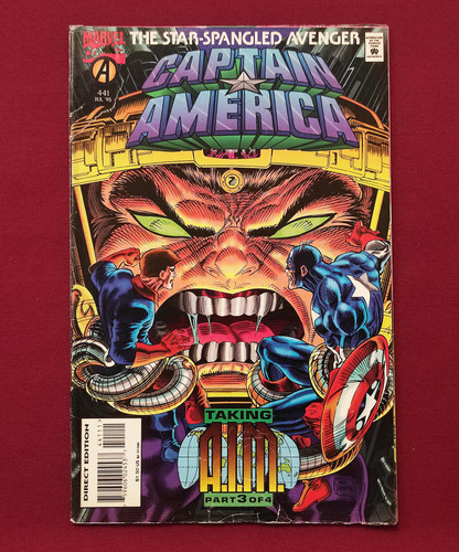 خرید کمیک اورجینال کاپیتان آمریکا Captain America #441