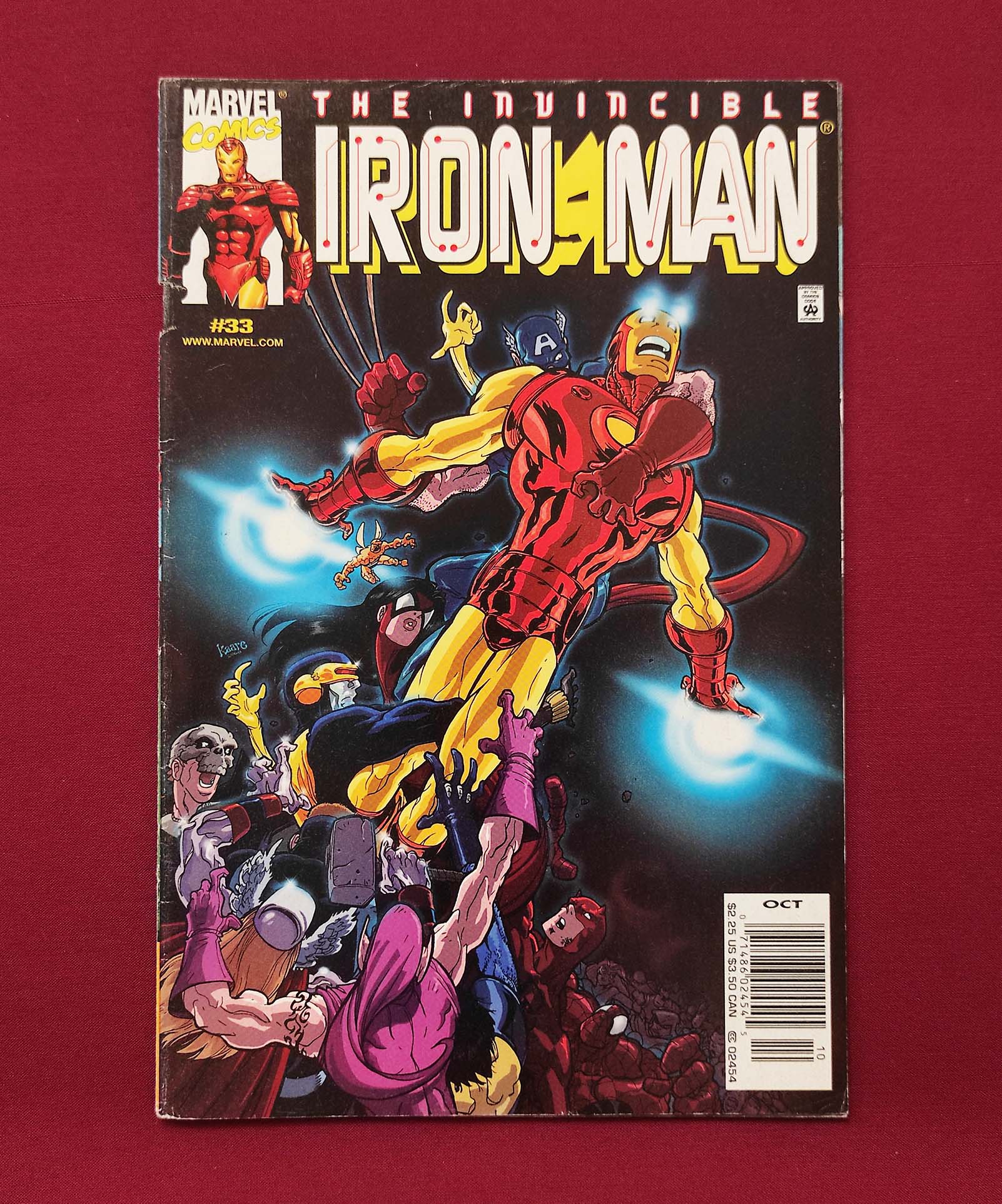 کمیک آیرون من The Invincible iron Man #3۳