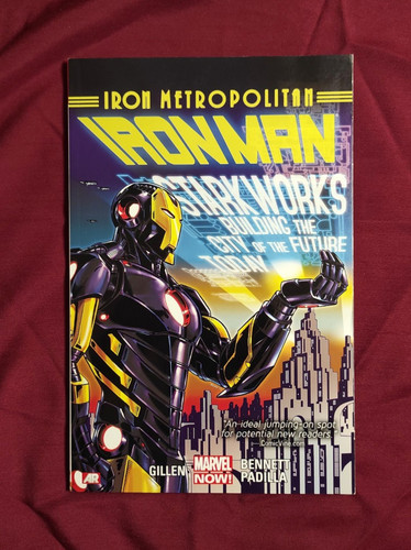 خرید کتاب کمیک آیرون من Iron Man: Iron Metropolita