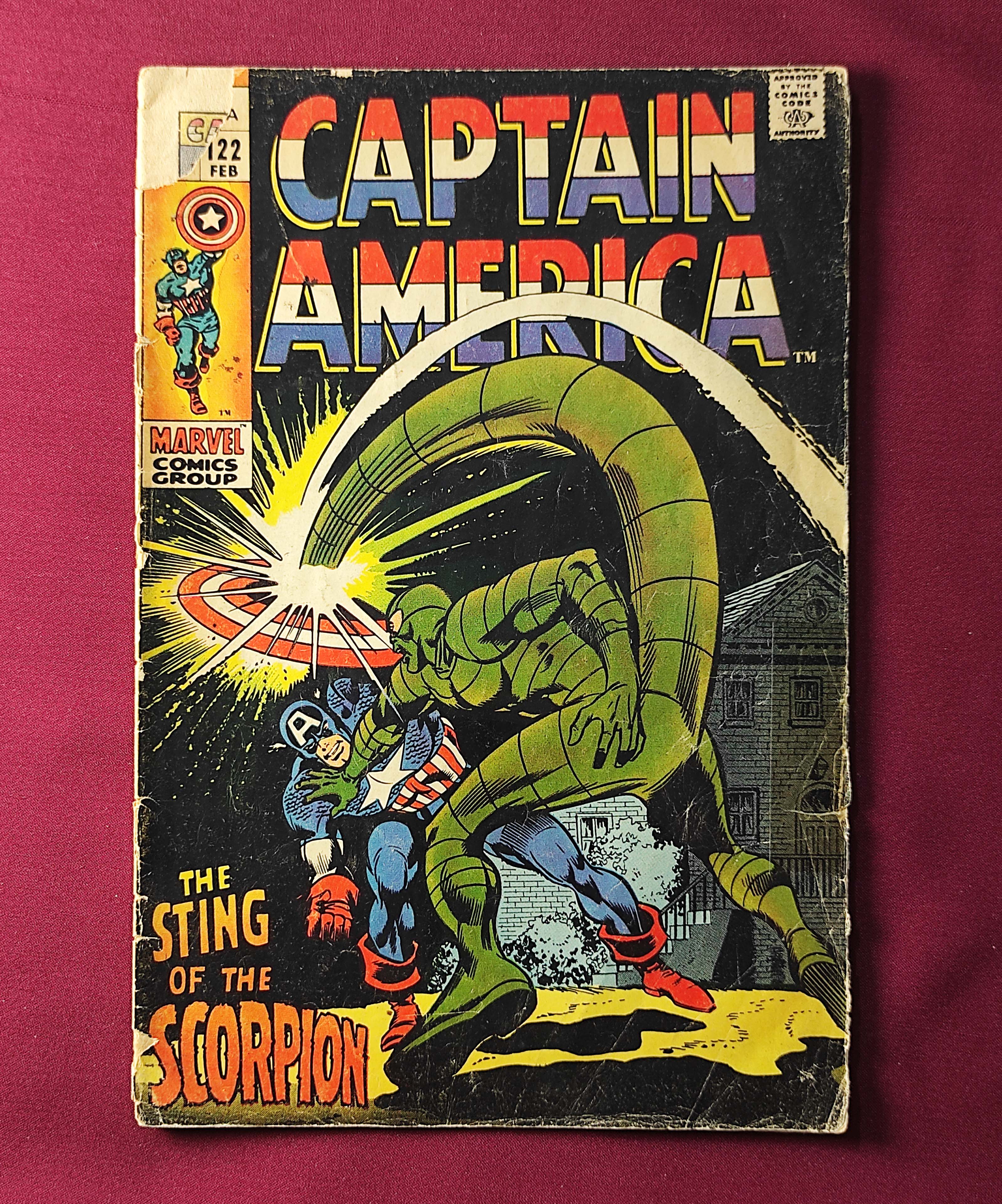 خرید کمیک کاپیتان آمریکا Captain America #122