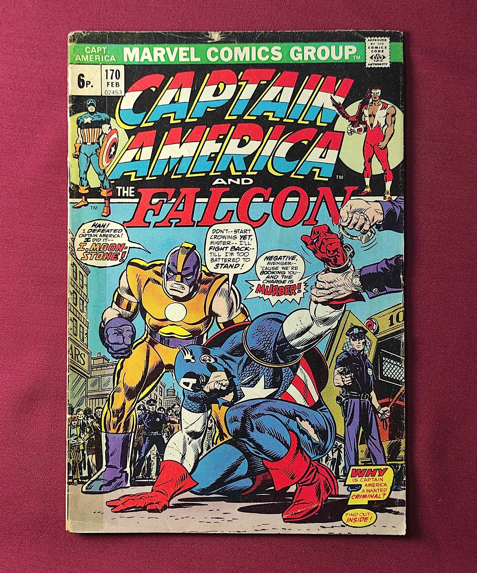 کمیک کاپیتان آمریکا و فالکون Captain America And Falcon #170