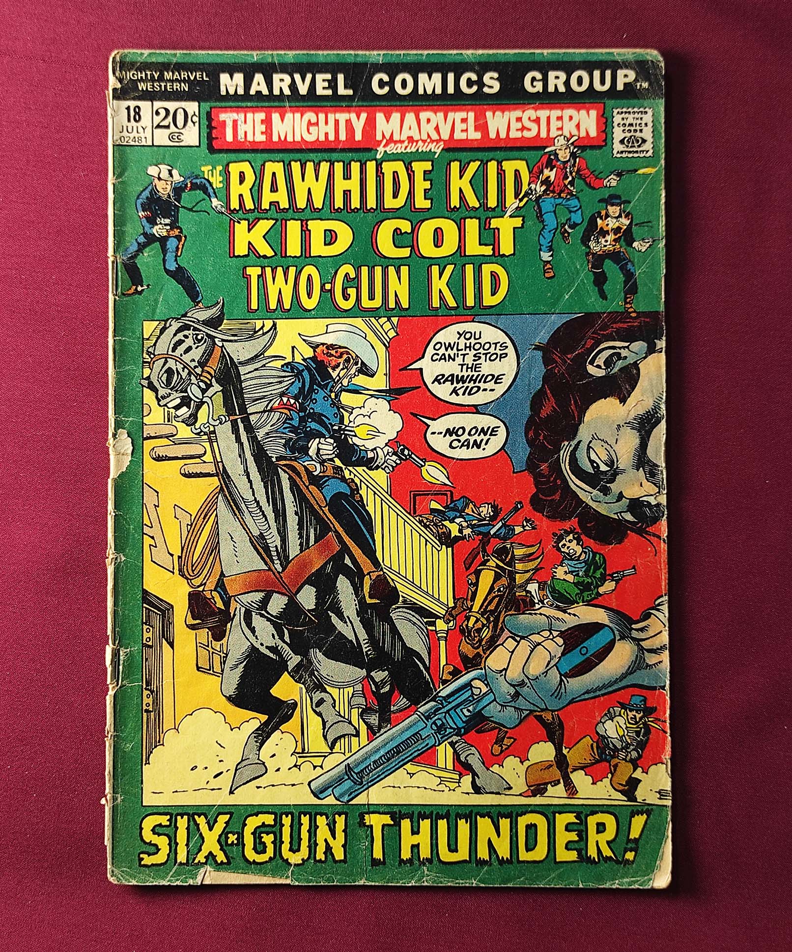خرید کمیک اورجینال Mighty Marvel Western #18