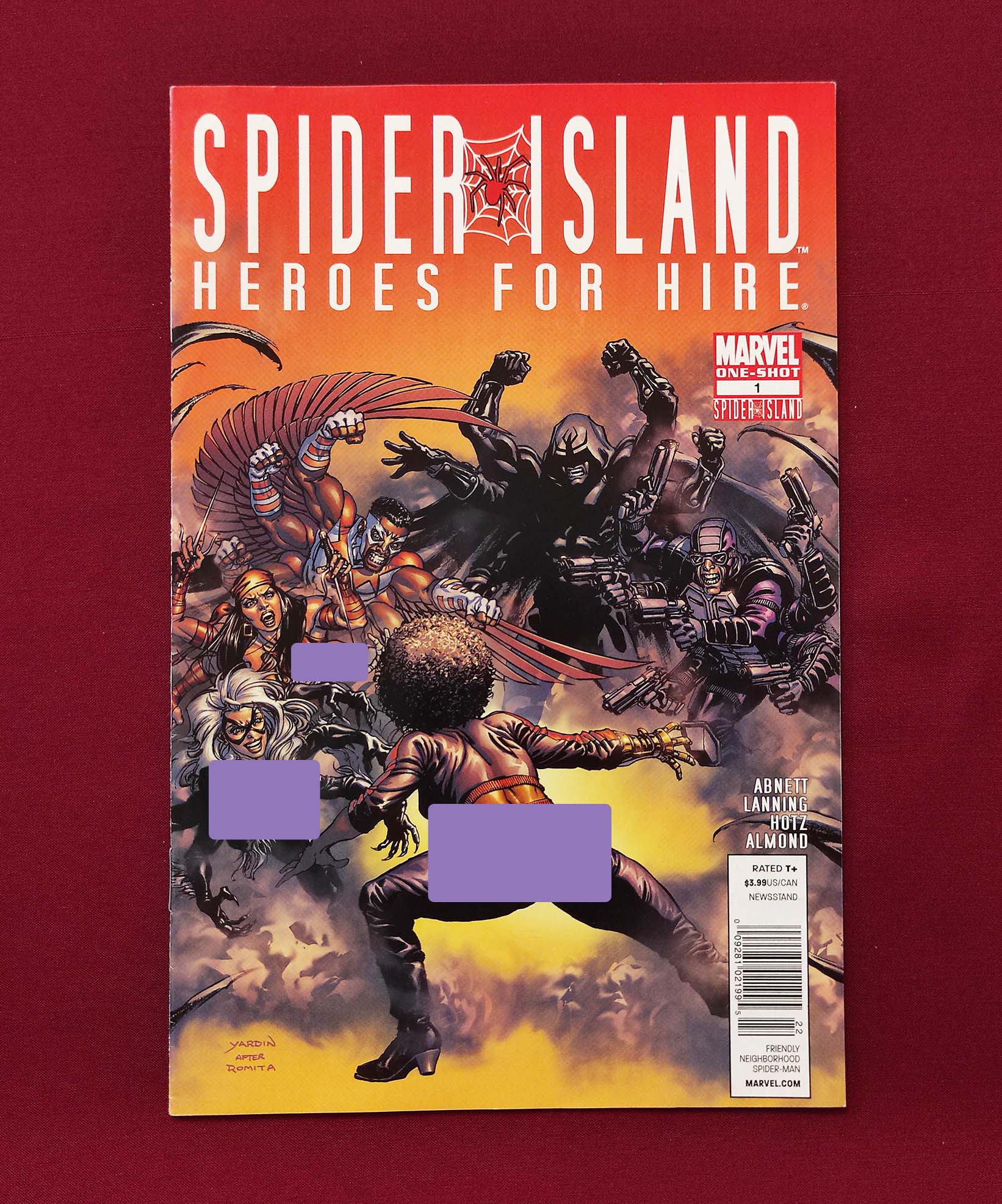 کمیک مردعنکبوتی Spider Island: Heroes For Hire #1