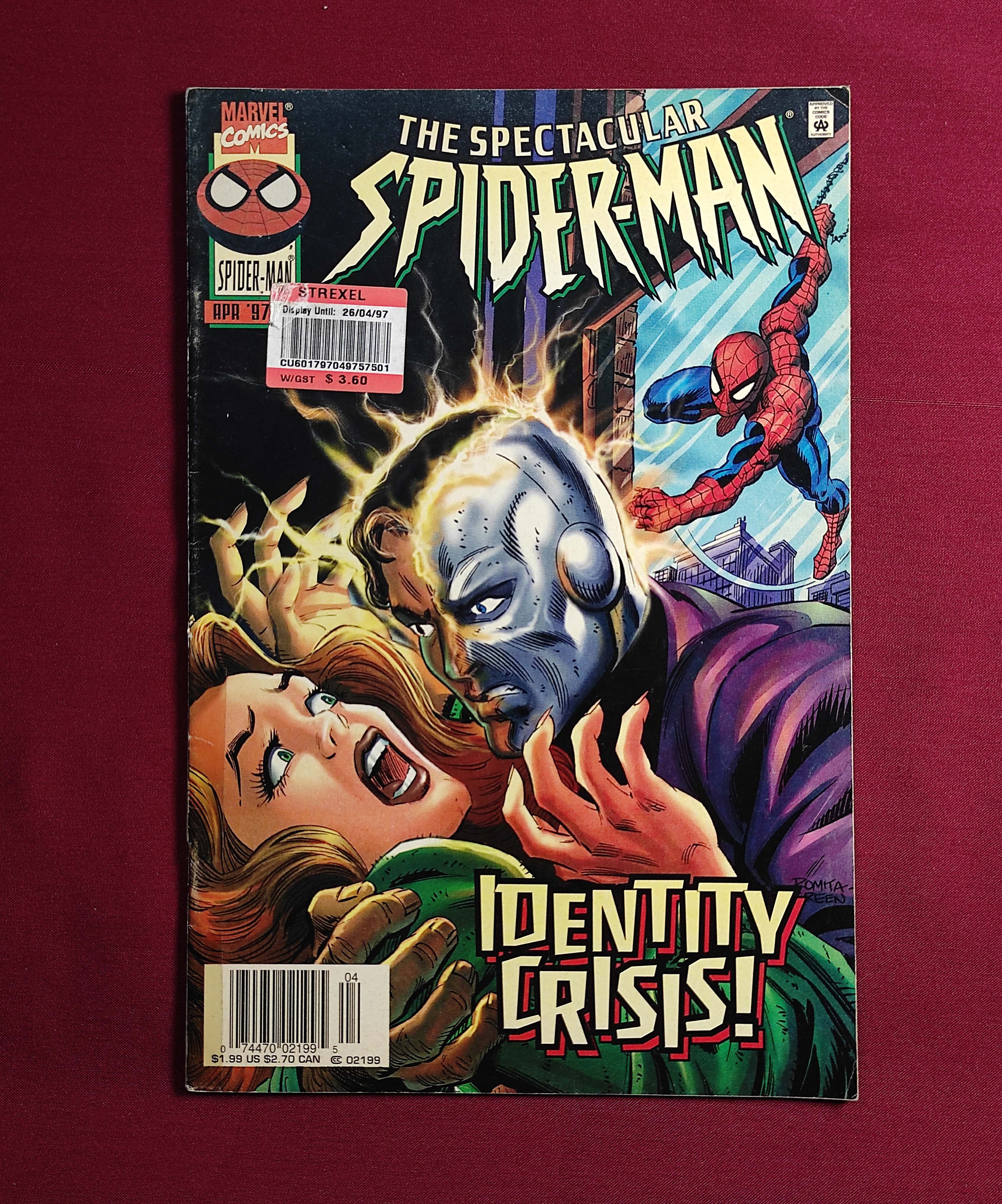 کمیک اورجینال مردعنکبوتی Spectacular Spider-Man #245