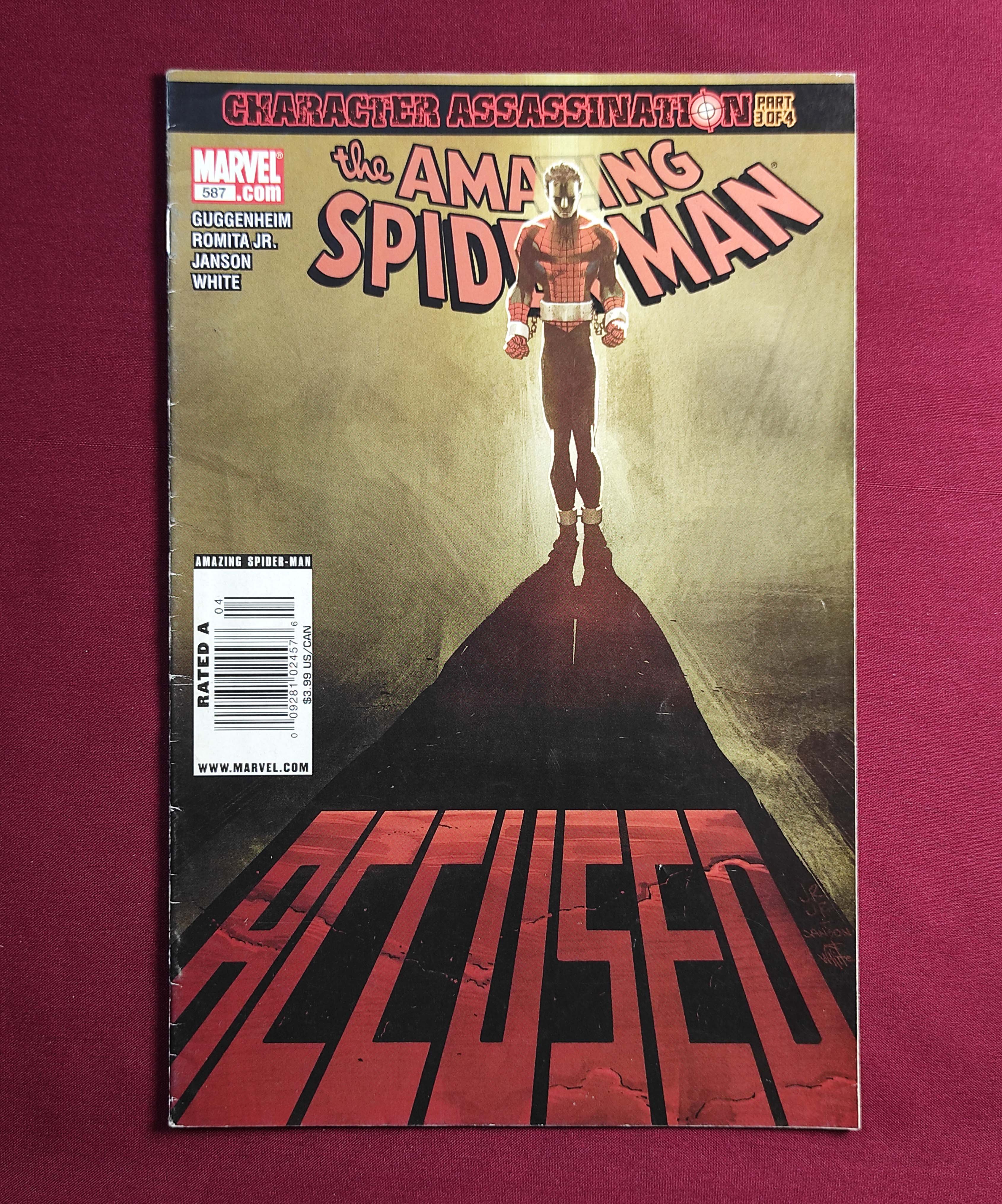 کمیک مردعنکبوتی The Amazing Spider-Man #587