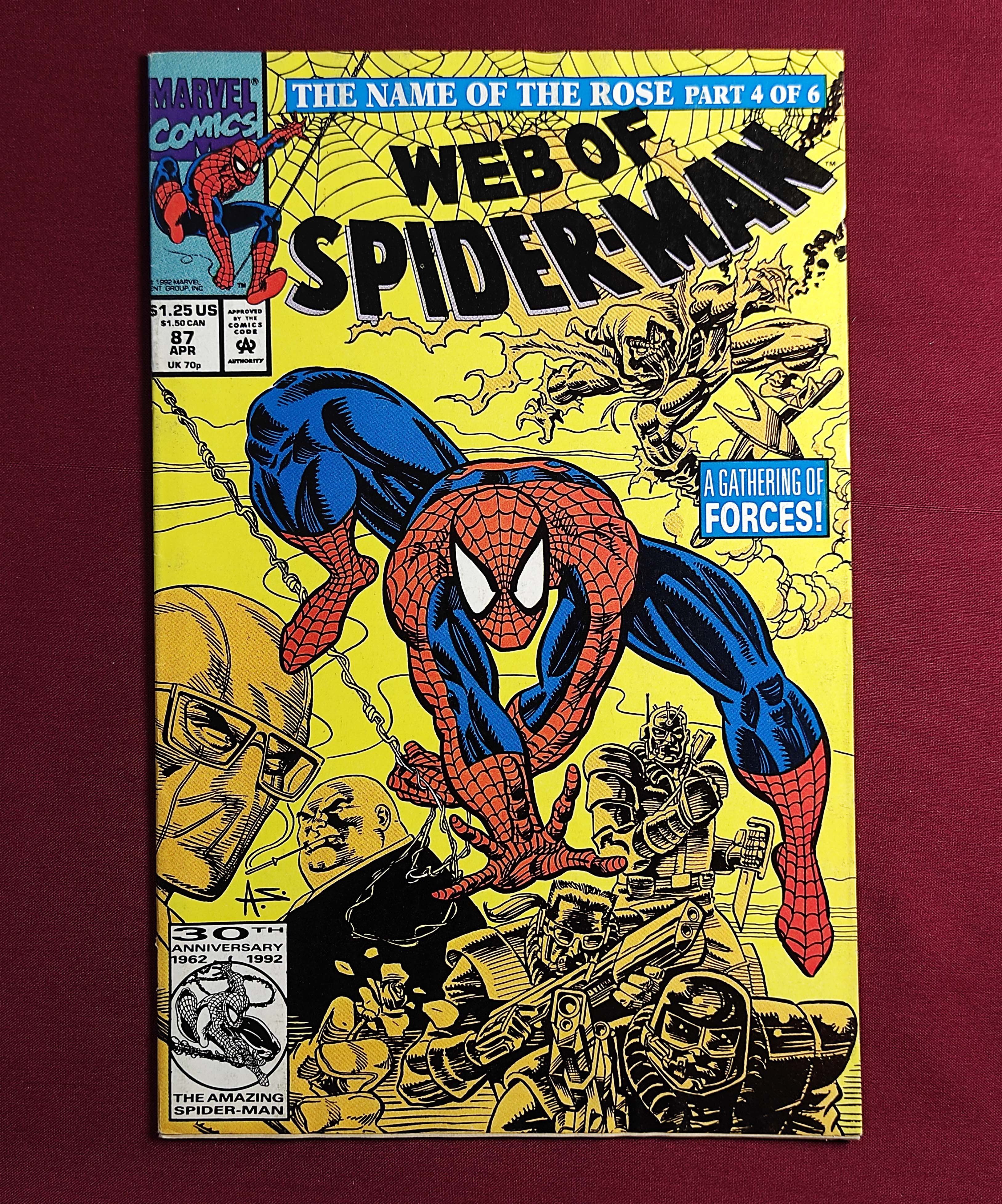 کمیک مردعنکبوتی Web of Spider-Man #8۷
