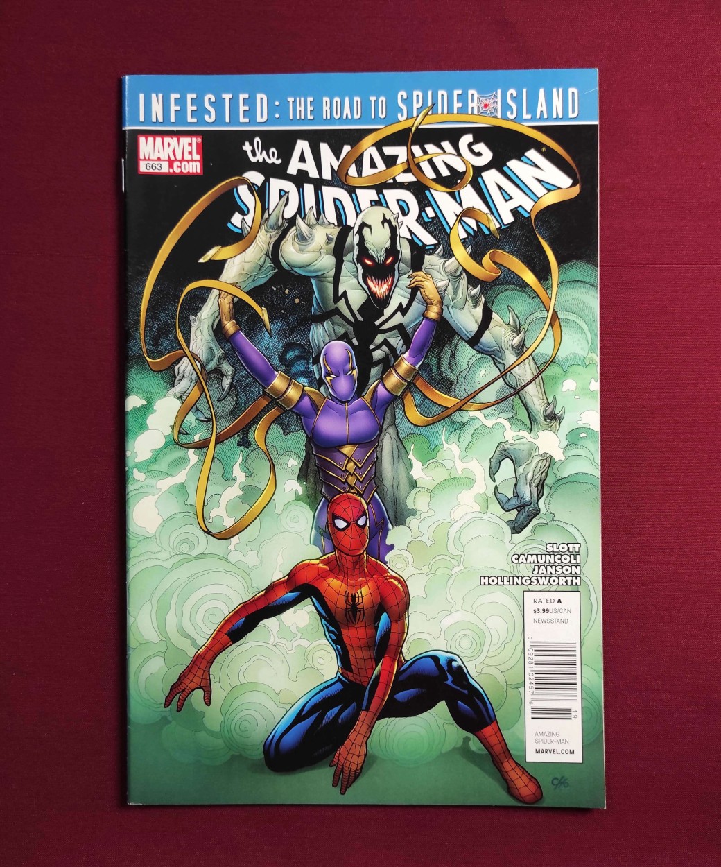 کمیک مردعنکبوتی The Amazing Spider-Man #663