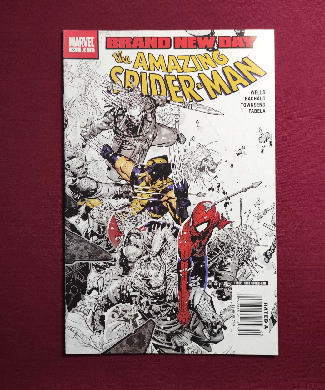 کمیک مردعنکبوتی The Amazing Spider-Man # 555