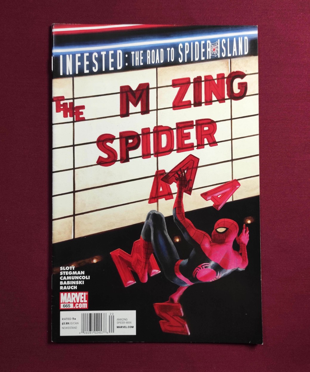 کمیک مردعنکبوتی The Amazing Spider-Man #665