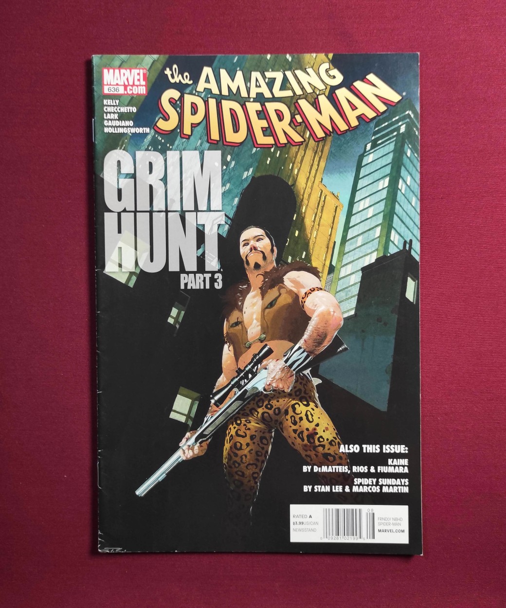 کمیک مردعنکبوتی The Amazing Spider-Man #636